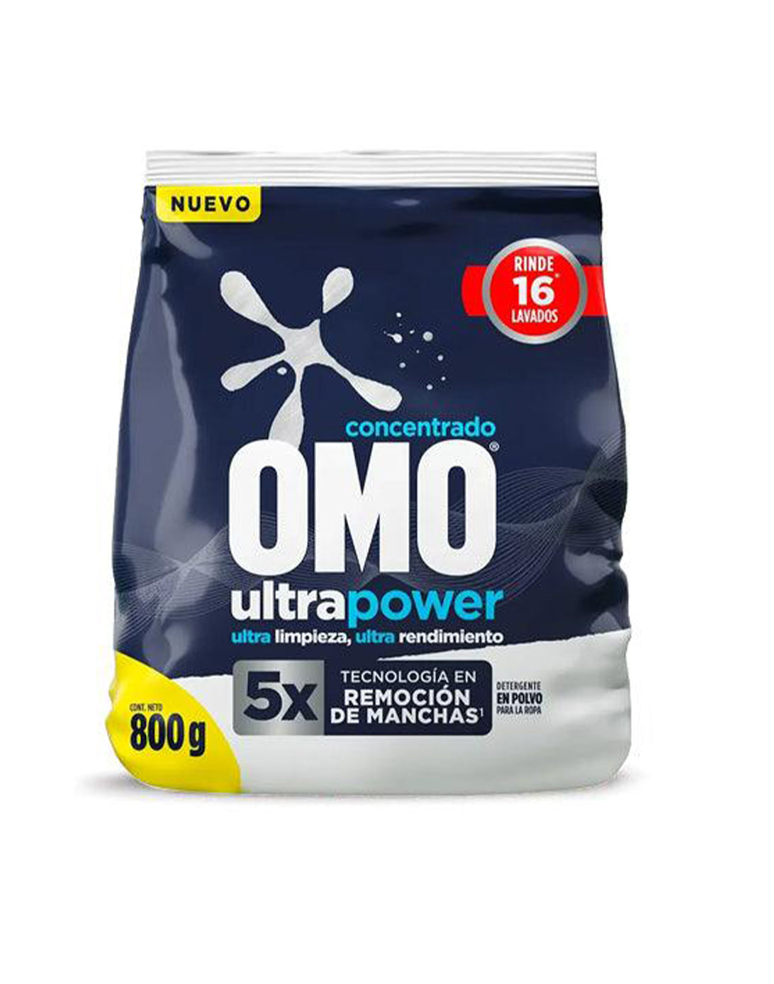 Omo Detergente Matic en polvo 800 gr - Puntolimpieza